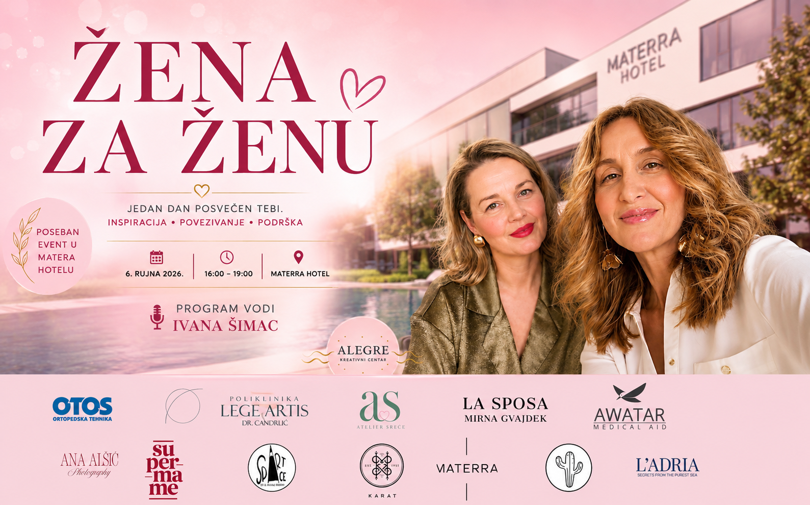 Žena za ženu: događaj posvećen zdravlju, samopouzdanju i ženskoj podršci
