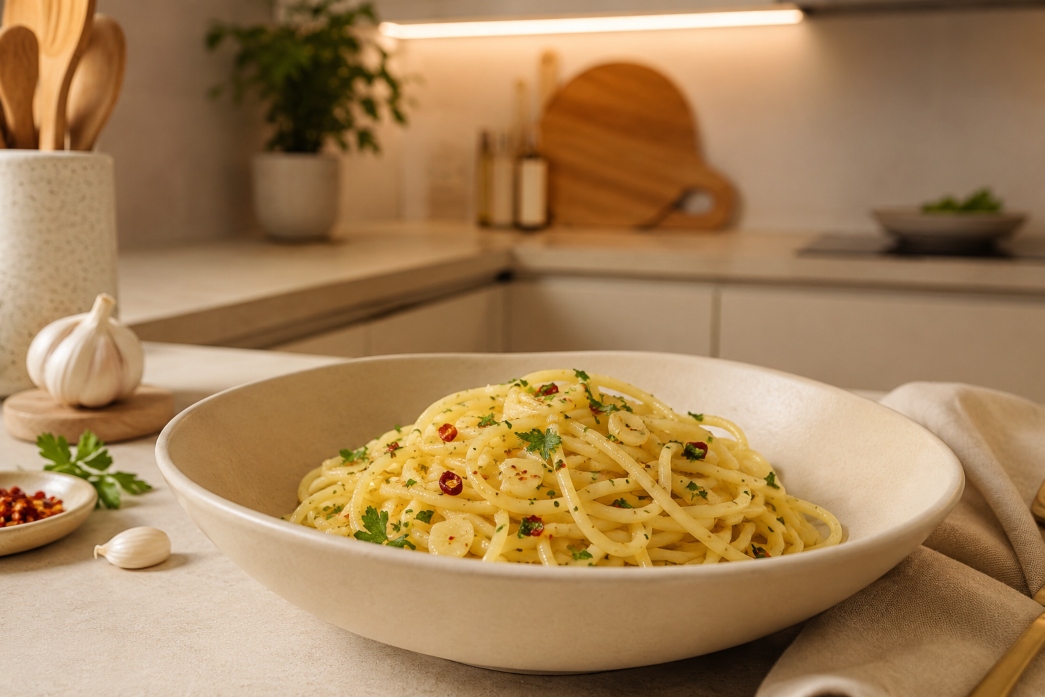 Tjestenina aglio e olio – talijanski klasik gotov za samo 15 minuta