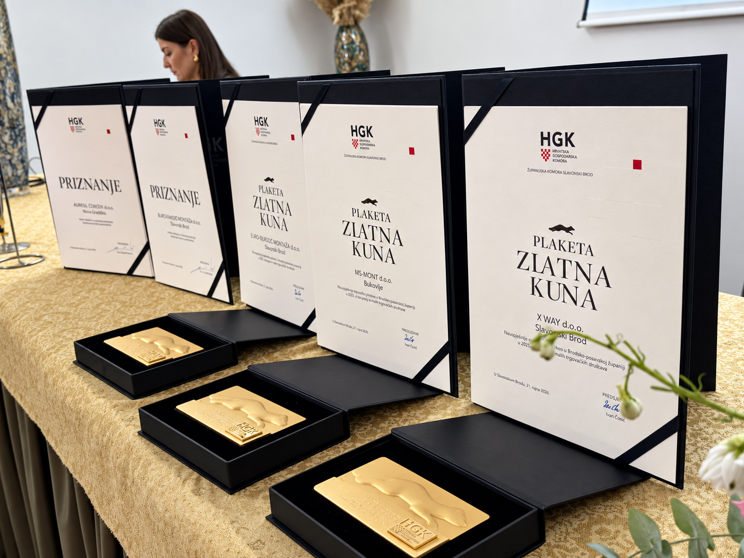 ,,Zlatna kuna'' za najuspješnije tvrtke Brodsko-posavske županije